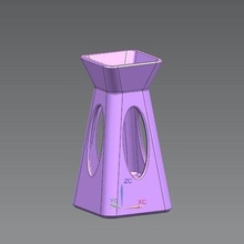 tavolo vaso laboratorio tubo test diametro 24 mm deco decorazione nozze comunione madre giorno compleanno azienda festa 3d print model - Mito3D