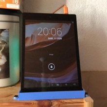 tablette titulaire soutien 3d print model - Mito3D