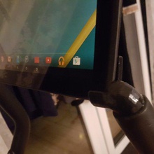 tablet Halter Halterung crosstrainer gadget tablet-Halterung hometrainer 3d print model - Mito3D