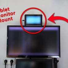 tábua monitor monte gadget tablet holder mount 3d print model - Mito3D