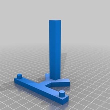 tablet pad holder stand gadget simple tiny 3d print model - Mito3D