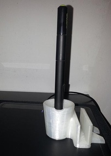 tábua caneta suporte lápis remixar wacom 3d print model - Mito3D