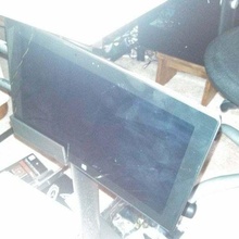 tablet phone desk holder solidworks surface rt organization 3d print model - Mito3D
