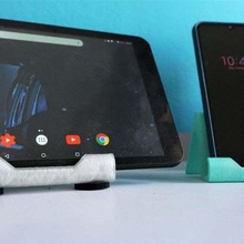 tablet Telefon tutucu yok anahtarı saklamak ev telefon standı akıllı sahibi dur stand organizasyon 3d print model - Mito3D