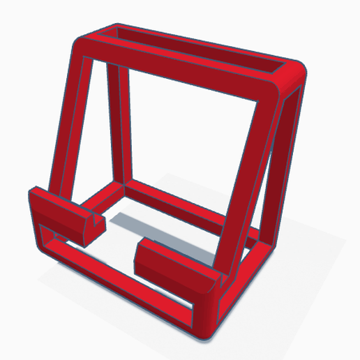 Tablette Telefon Stand Werkzeug iPhone iPad 3D print model - Mito3D