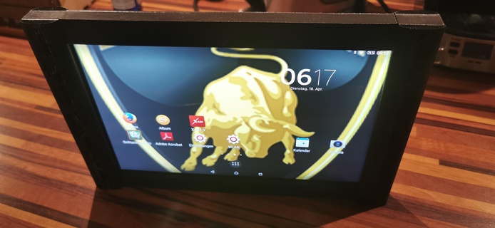 tablette Sony xperia couverture gaine 3d print model - Mito3D