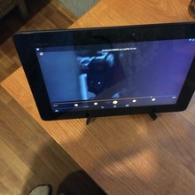 tablet stand gadget 3d print model - Mito3D