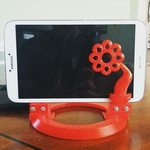 tablet standı - samsung gadget 3D print model - Mito3D