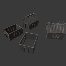 tabletop - church buildings game toy wargaming terrain village gaming miniatyre miniature house dnd 40mm 3d print model - Mito3D