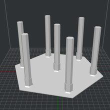 masaüstü Fincan Kulp destek mutfak masa 3d print model - Mito3D
