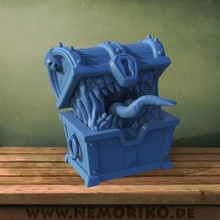 tabletop mimic monster chest - die truhe game sculpt figure boardgames 3dprintable marker 3dprinting d&d printable dungeons dragons 3d print model - Mito3D