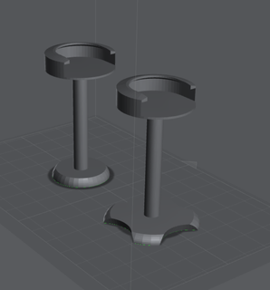 table mini vol supporter dnd rpg ttrpg 3d print model - Mito3D
