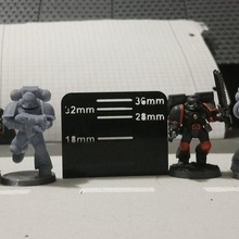 mesa modelo escala calibre juego guerra juguete 3d print model - Mito3D