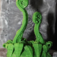 masa üstü bitki fern çift dokunaç 17 yaprakları oyun oyuncak aksesuarları örtüsü oyunlar bitkiler dekorasyon 3d print model - Mito3D