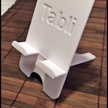 tabli + smartphone holder 7 inch gadget mobile phone 3d print model - Mito3D