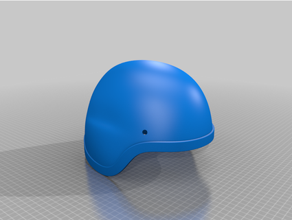 tac helmet tactical army modern 3d print model - Mito3D