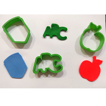tachers cutter 2 kitchen cookie fondant pasta americana play dough teacher professores 3d print model - Mito3D