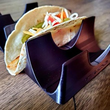 taco sahibi ev mutfak gıda tutucu 3d print model - Mito3D