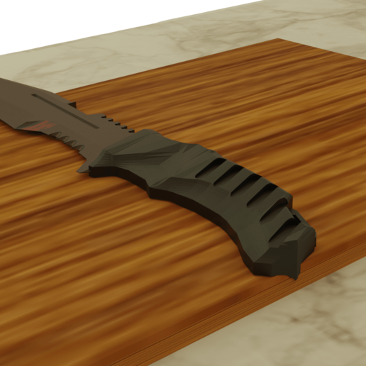 tattica coltello strumento 3D print model - Mito3D