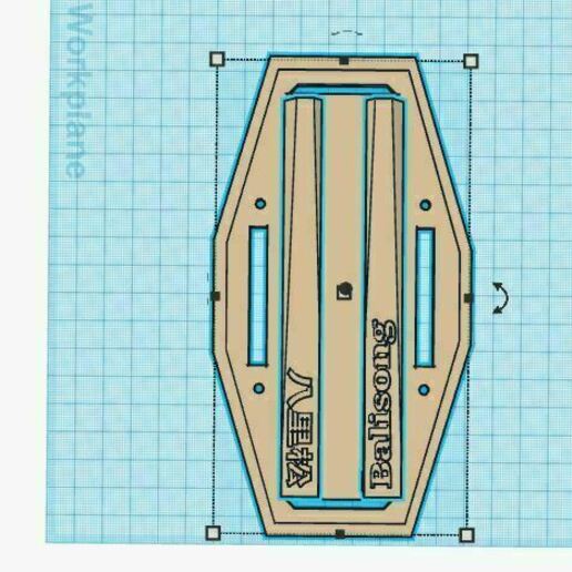 taktisch Balisong Mantel Schmetterling Messer 3D print model - Mito3D