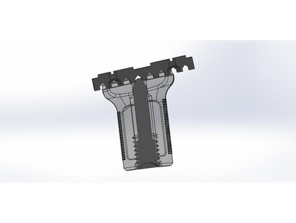 tactical grip airsoft replicas airsoft grip tactical  3d print model - Mito3D