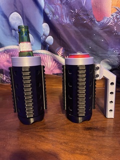 tactical koozie beer soda bottle 2a assault 3d print model - Mito3D