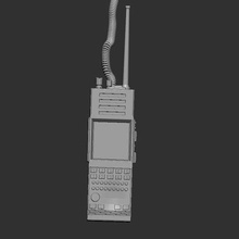 tactical radio 3d print model - Mito3D