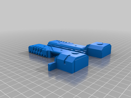 tactical triad mod remix nerf stuff gadget 3d print model - Mito3D