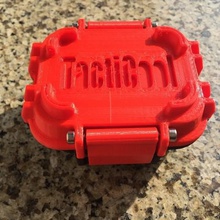 tacticool scatola impermeabile casa organizzazione stash box geocache contenitore di munizioni 3d print model - Mito3D