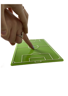 taktil Fußball Feld Behinderung visuell Blindheit blind Sport Ball Gericht 3d print model - Mito3D