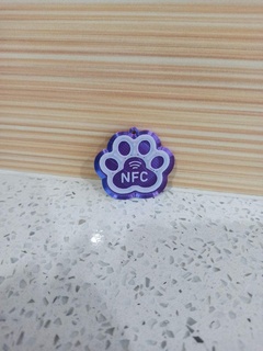 tag nfc cat dog cat dog tag nfc animal security fun print place easy print meow meow varied things  3d print model - Mito3D