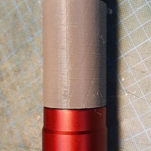taginn lancement tube aps enfer airsoft lumière grenade 3d print model - Mito3D