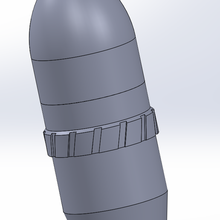 taginn paladín juego airsoft airsoftpyrotechnics m203 lanzador de granadas m320 shell pecker 3d print model - Mito3D