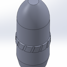 taginn training pecker game m320 shell airsoft airsoftpyrotechnics m203 grenade launcher 3d print model - Mito3D