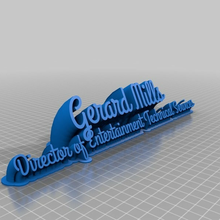 tag customized office 3d print model - Mito3D