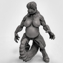 tail demon game miniature wargame toy 3d print model - Mito3D