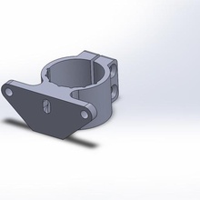 luce posteriore di supporto tubo sella vari 3d print model - Mito3D