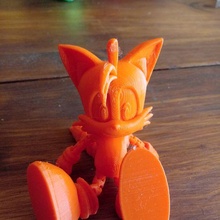 tails articulated 3d print model - Mito3D