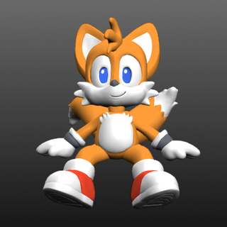 STL file Tails Sonic tails design 🧸・3D printer design to download・Cults