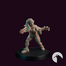 tainted outcasts fantasy football team dark elf player 3d print model - Mito3D