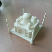 taj mahal architecture buildings structures miniature india 3d print model - Mito3D