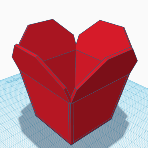 take-away vase soshi takeaway box 3D print model - Mito3D