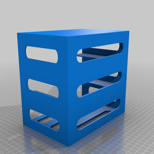 takeaway food container shelving organization 3D print model - Mito3D