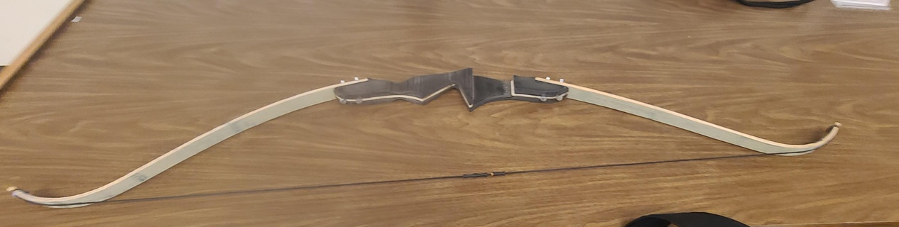 takedown recurve bow riser archery 3d print model - Mito3D