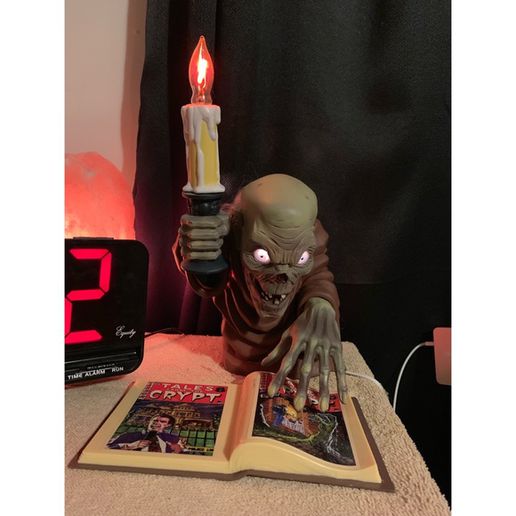 tales crypt - candelabrum lamp stories 3D print model - Mito3D