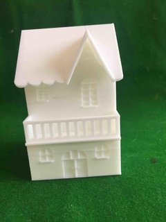 Haus Modell Gebäude Strukturen 3d print model - Mito3D