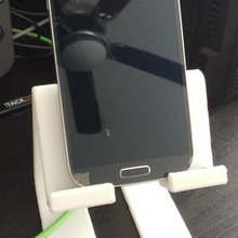 alto soporte de teléfono gadget pie la tableta para el móvil 3d print model - Mito3D