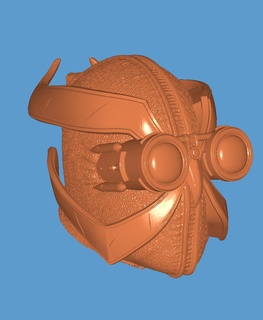 garra batman 1 12 acción cifras cabeza esculpir 3d print model - Mito3D