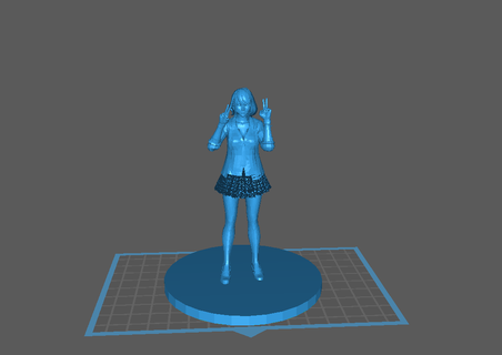 tamaki muerto viva 6 anime juego 3d print model - Mito3D