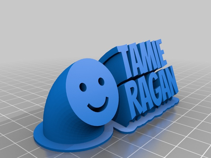 tamie ragan Home customized office home work desk 3D print model - Mito3D